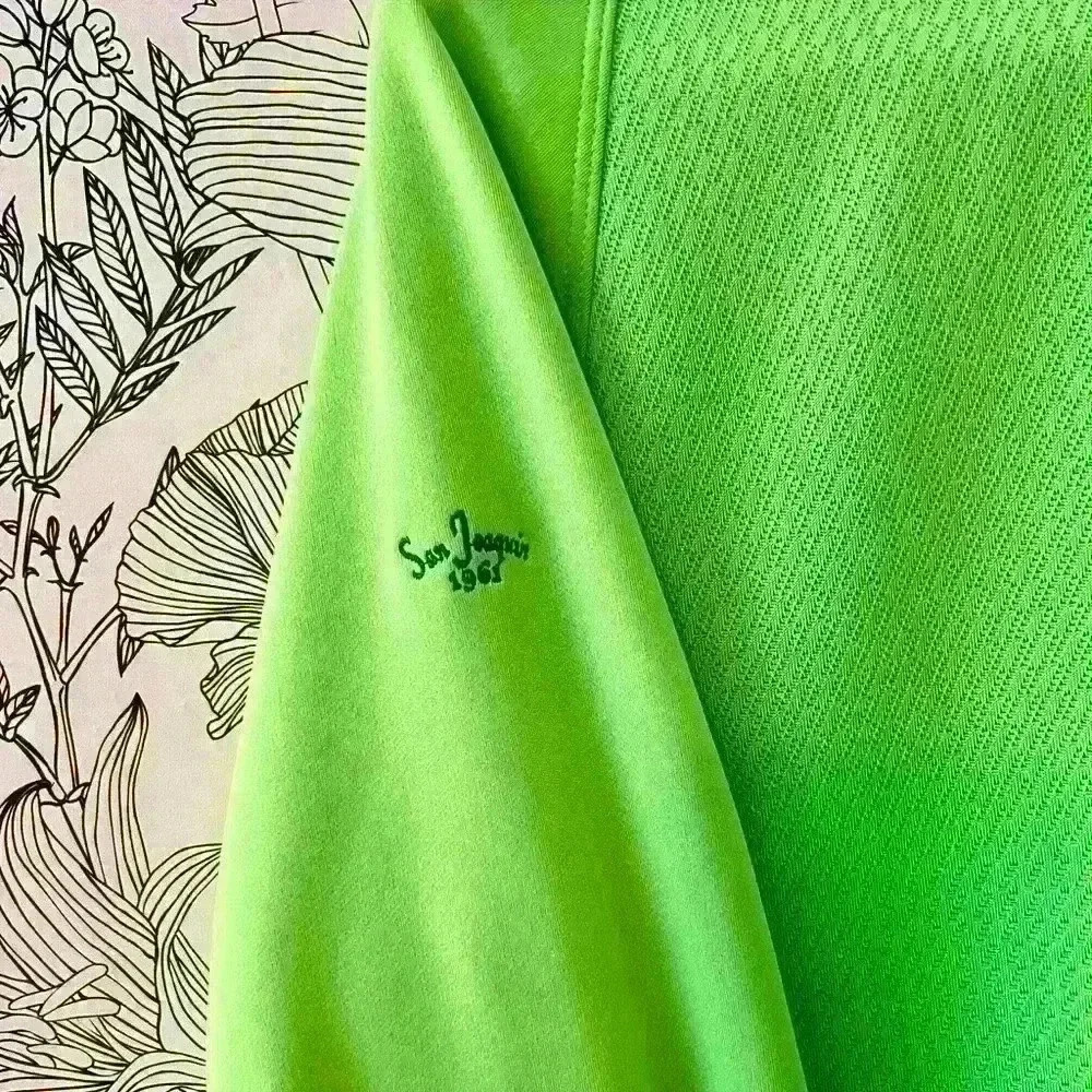 NIKE GOLF TOUR PERFORMANCE THERMA-FIT GREEN 1/2 ZIP PULL OVER FLEECE SIZE L - Picture 3 of 6